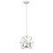 Z-Lite Cavallo 3 Light Chandelier, Hammered White 463-12HWH-BN - alternate 5